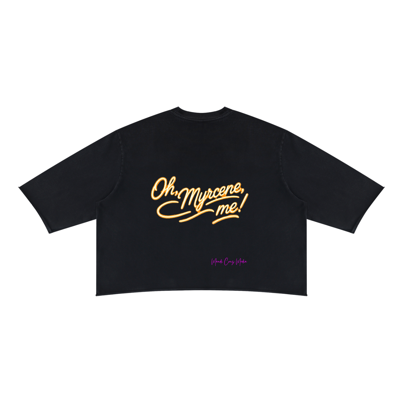 Oh, Myrcene, Me! Mango Moon Mineral Wash Boxy Tee
