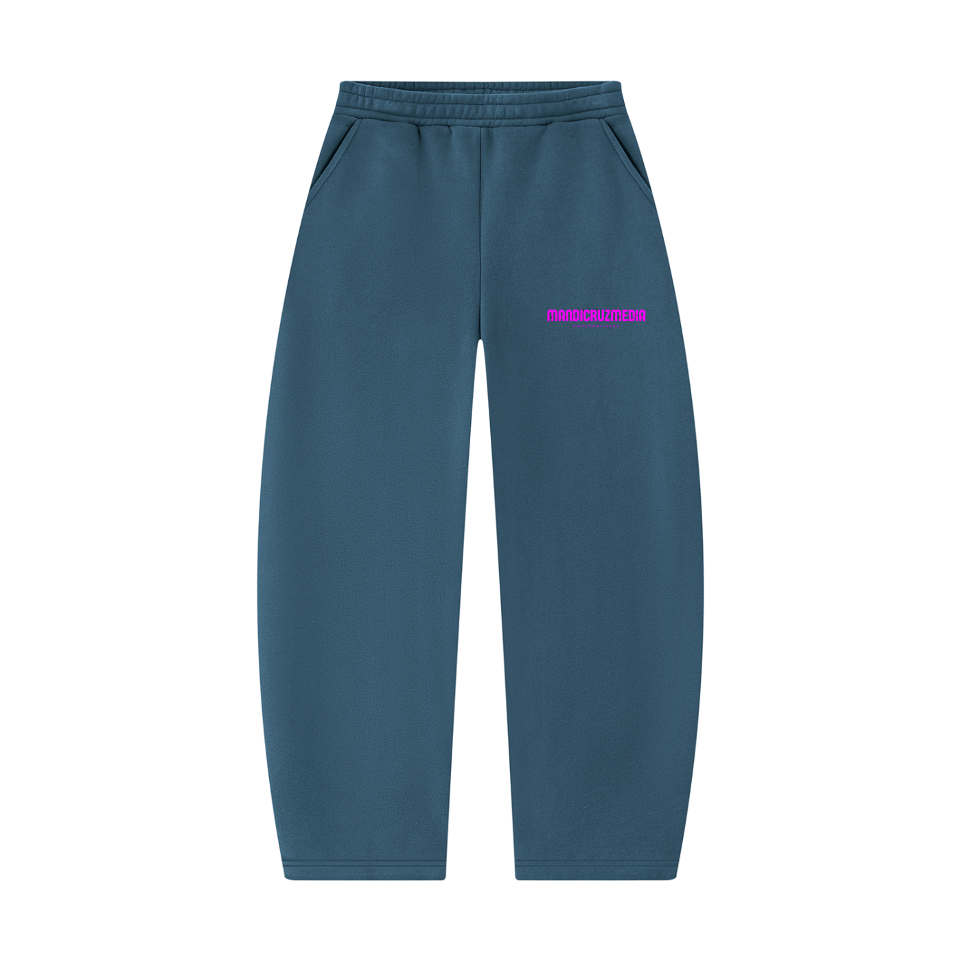 Unisex Barrel Leg Sweatpants