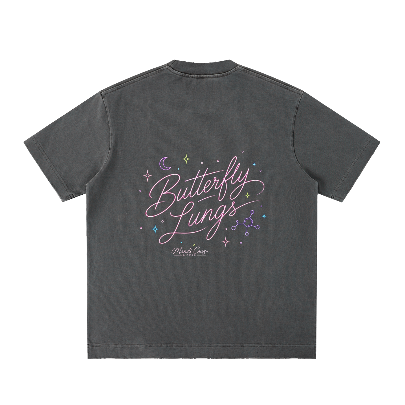 Heavyweight Vintage Washed Frayed T-Shirt