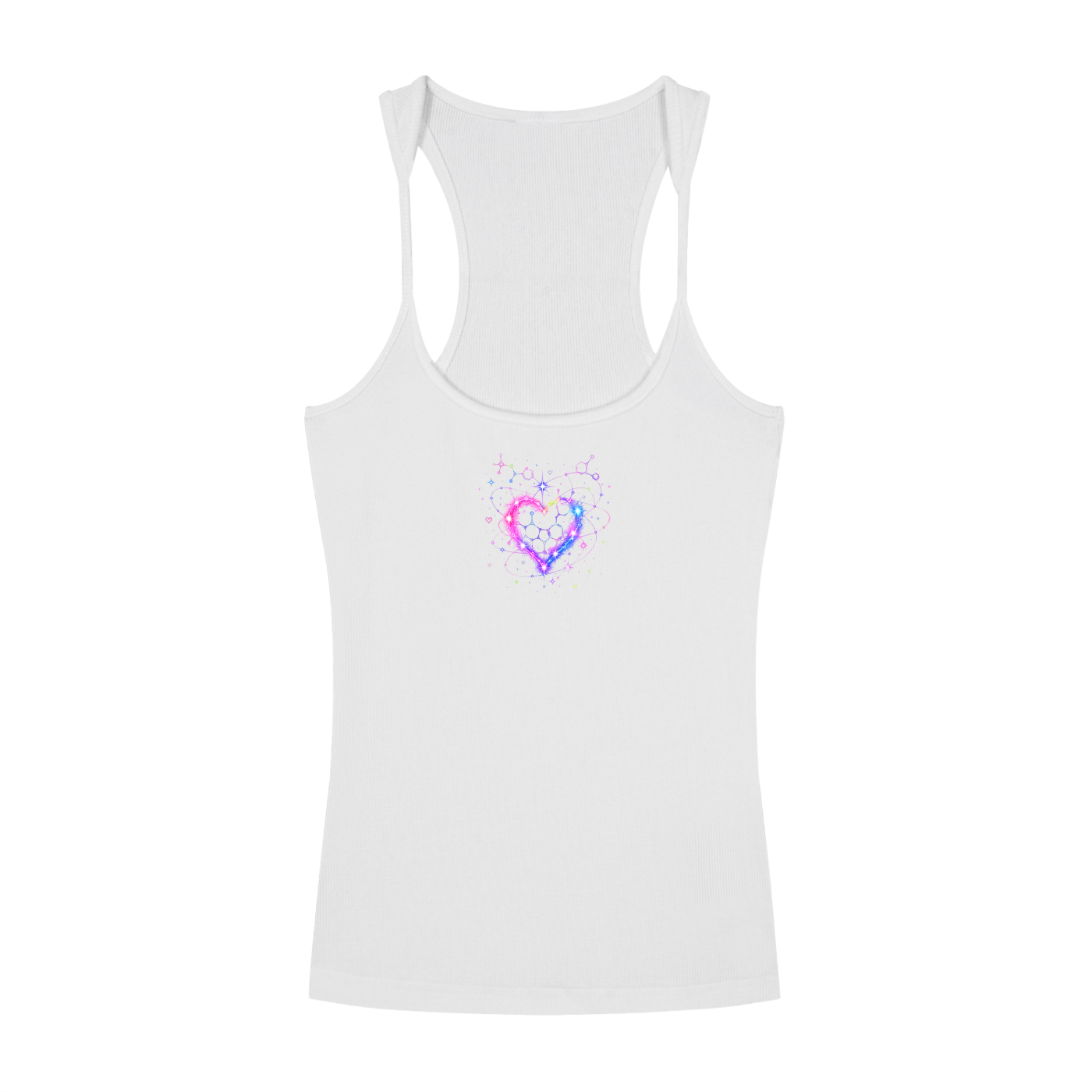 Slim Fit Ribbed Racerback Tank Top