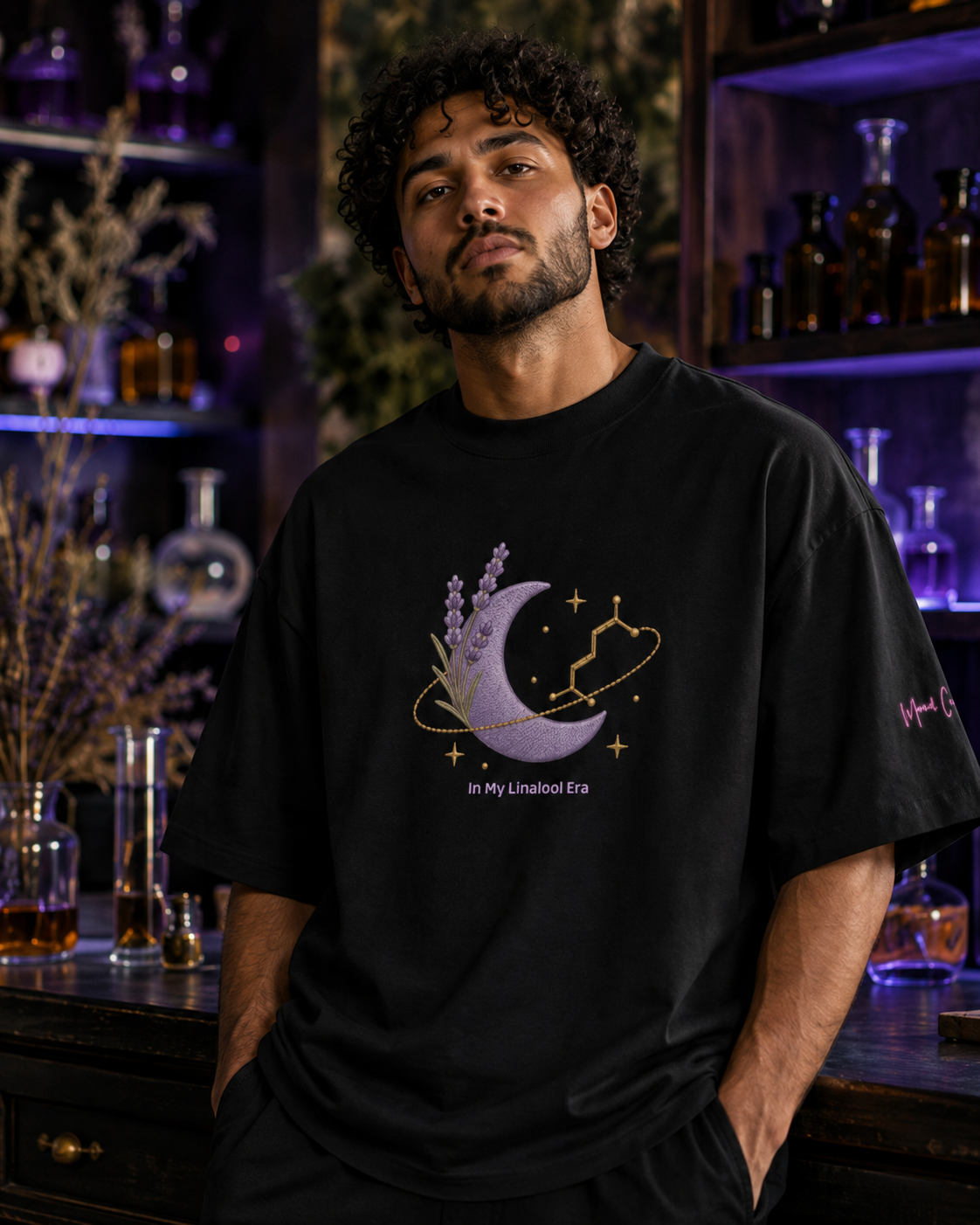 In My Linalool Era™ Organic Tee | Mandi Cruz Media
