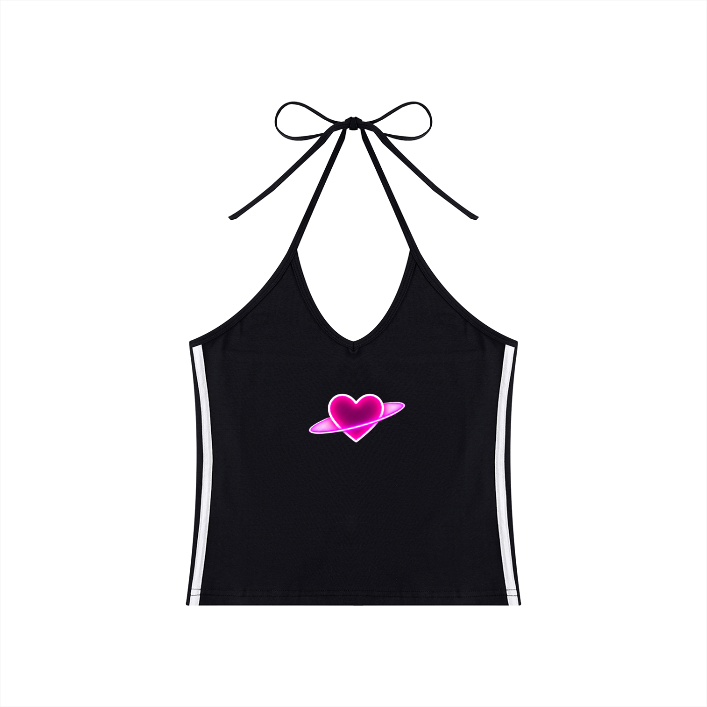 Cosmic Heart Halter Top