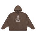 Unisex Vintage Wash Waffle Boxy Hoodie