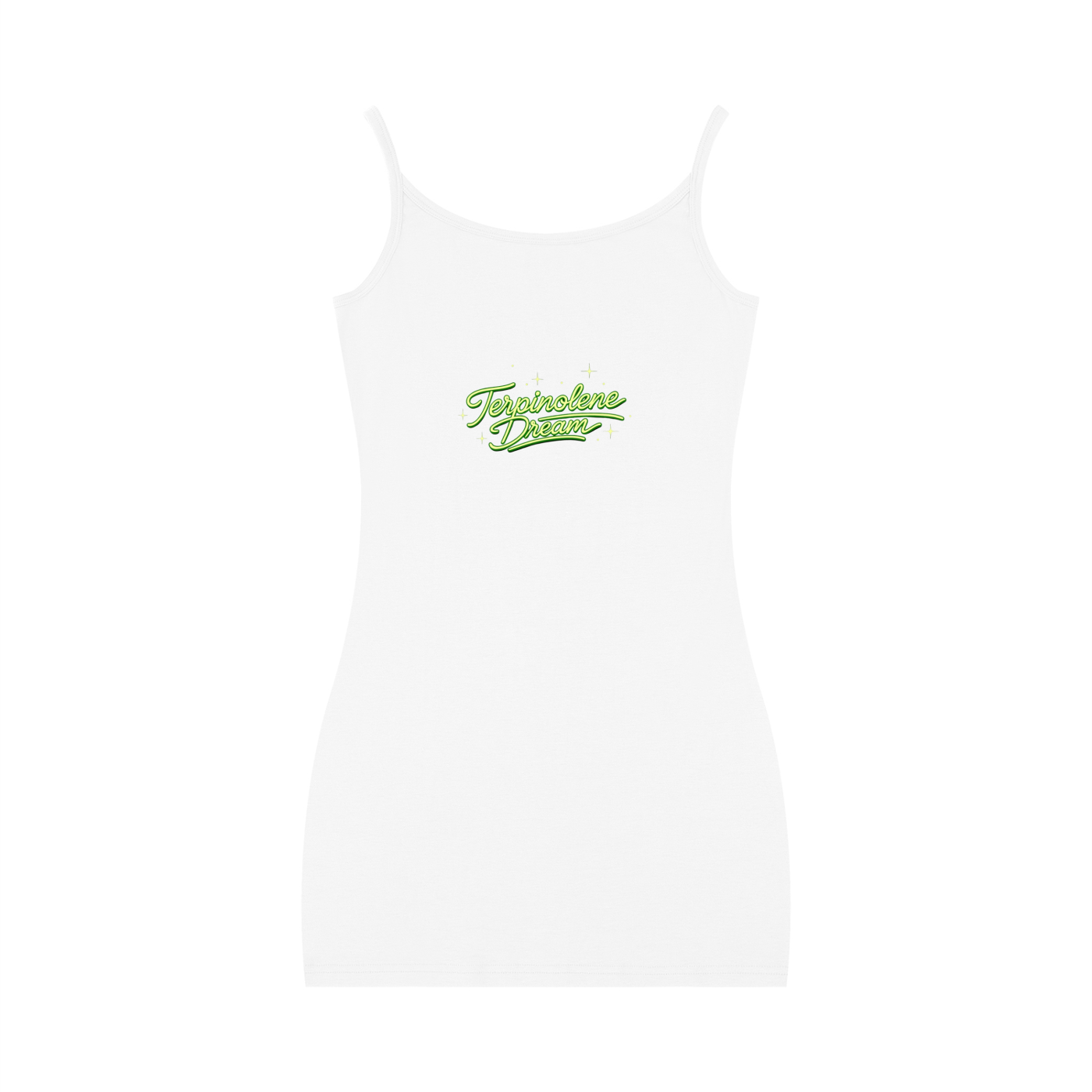Terpinolene Dream Solid Tight Sleeveless Dress