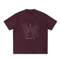 Heavyweight Vintage Washed Frayed T-Shirt