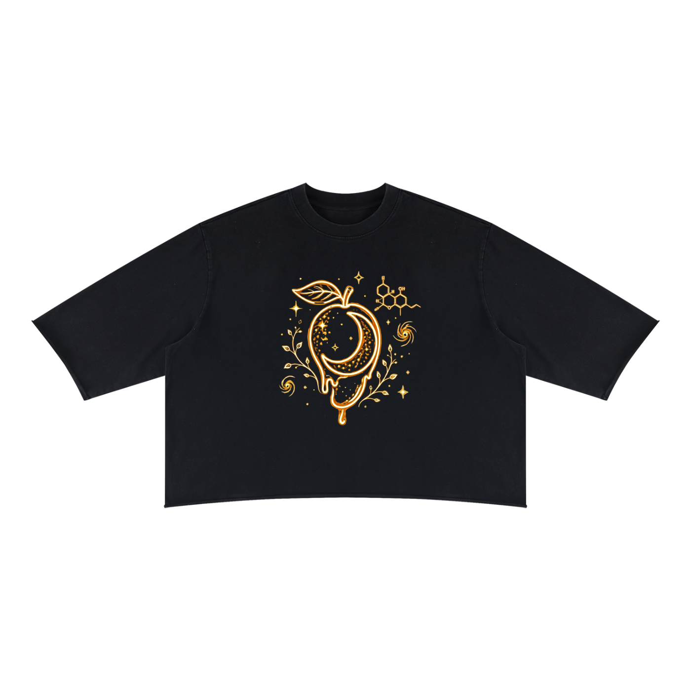Oh, Myrcene, Me! Mango Moon Mineral Wash Boxy Tee