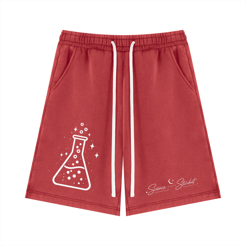 Unisex Vintage Wash Fleece Shorts