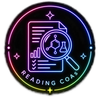Reading Product Labels (COAs)
