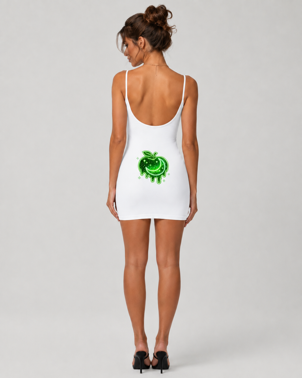 Terpinolene Dream Solid Tight Sleeveless Dress