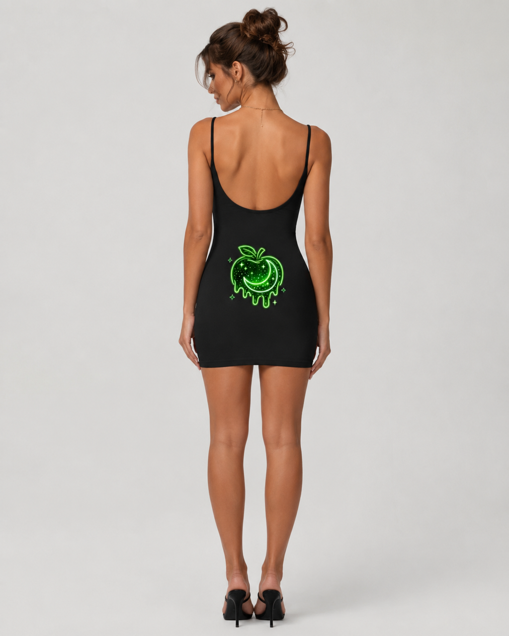 Terpinolene Dream Solid Tight Sleeveless Dress