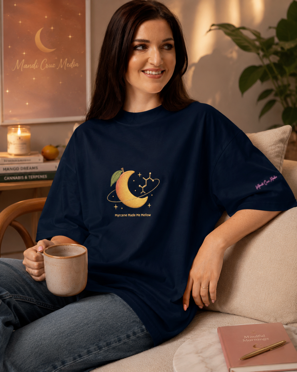 Myrcene Made Me Mellow™ Premium Oversized Tee